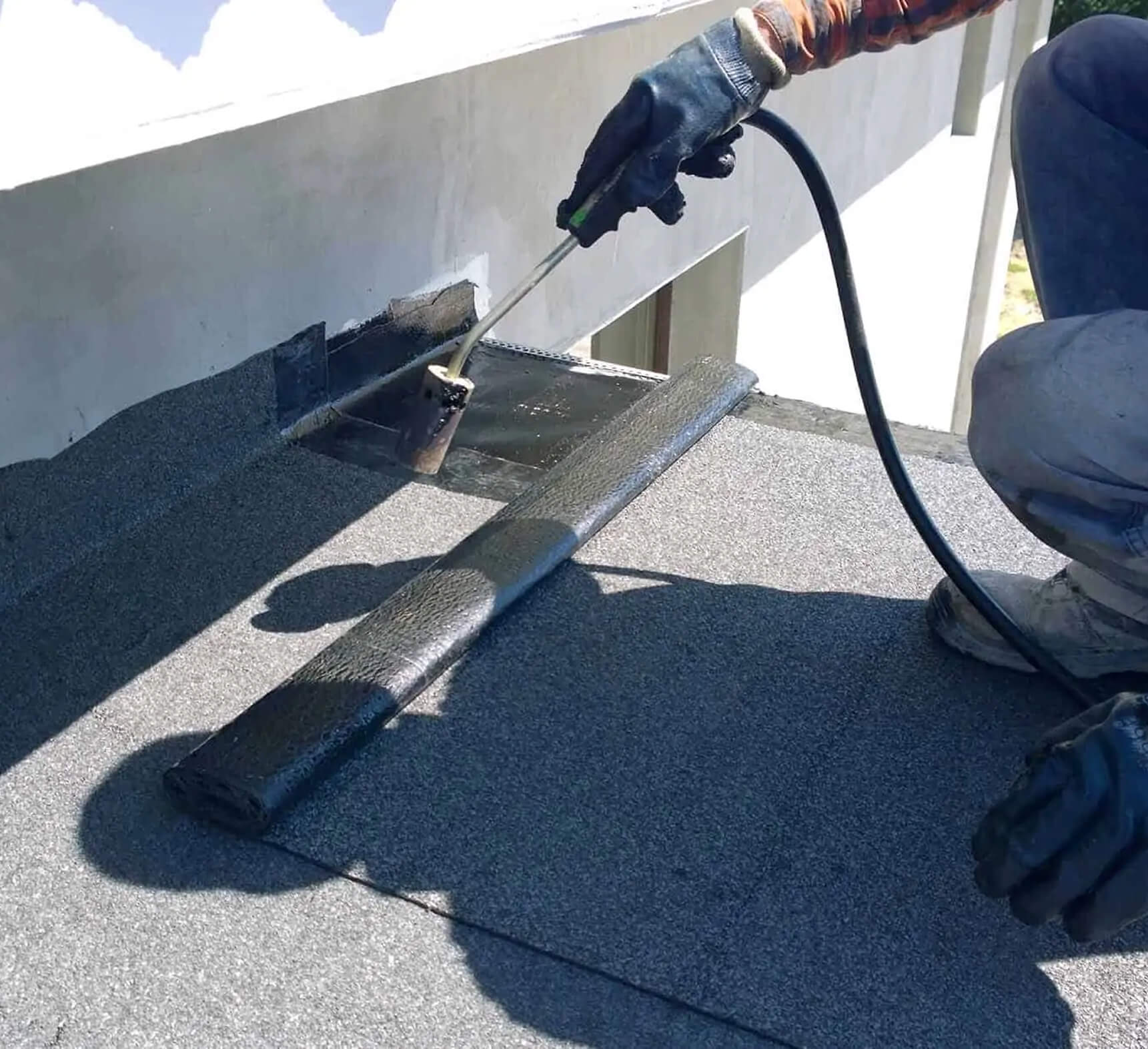 Industrial and warehouse roofing systems (TPO, PVC, EPDM)