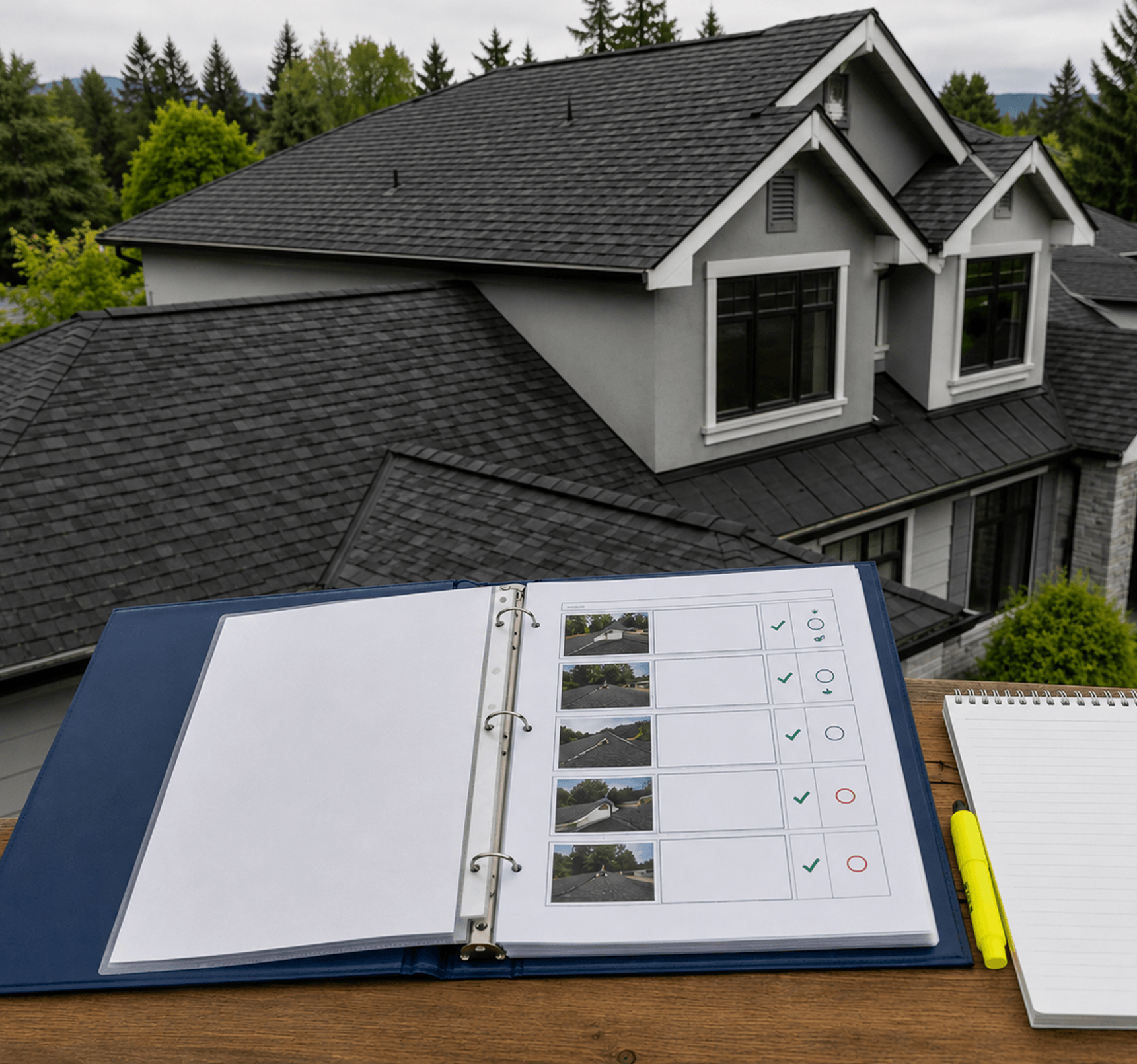 Roof condition reporting