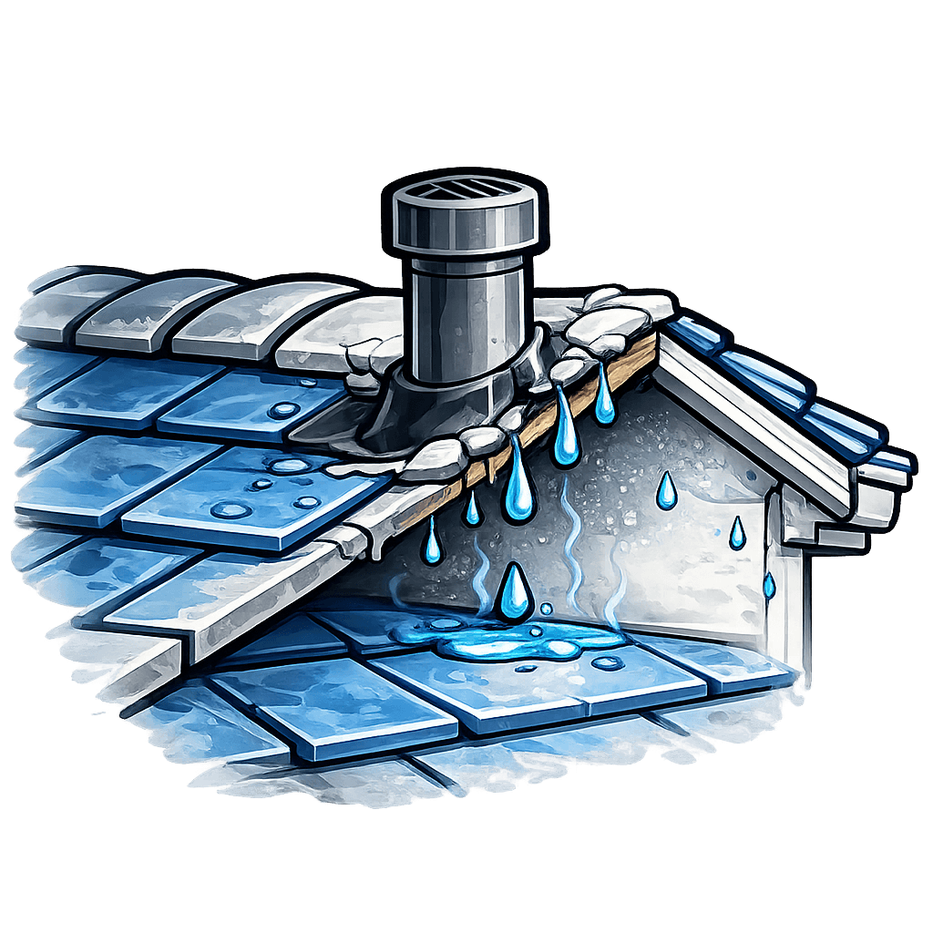Rooftop penetration issues