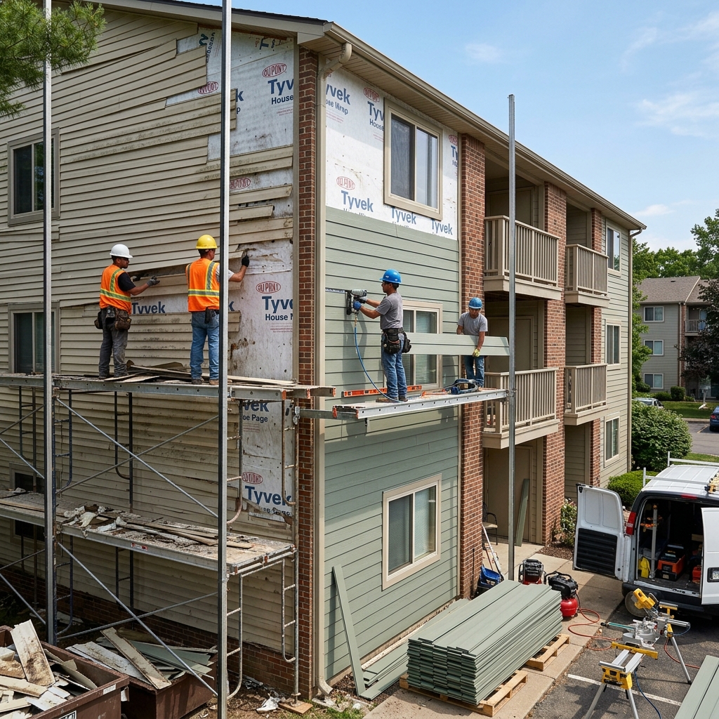 Siding installation and replacement