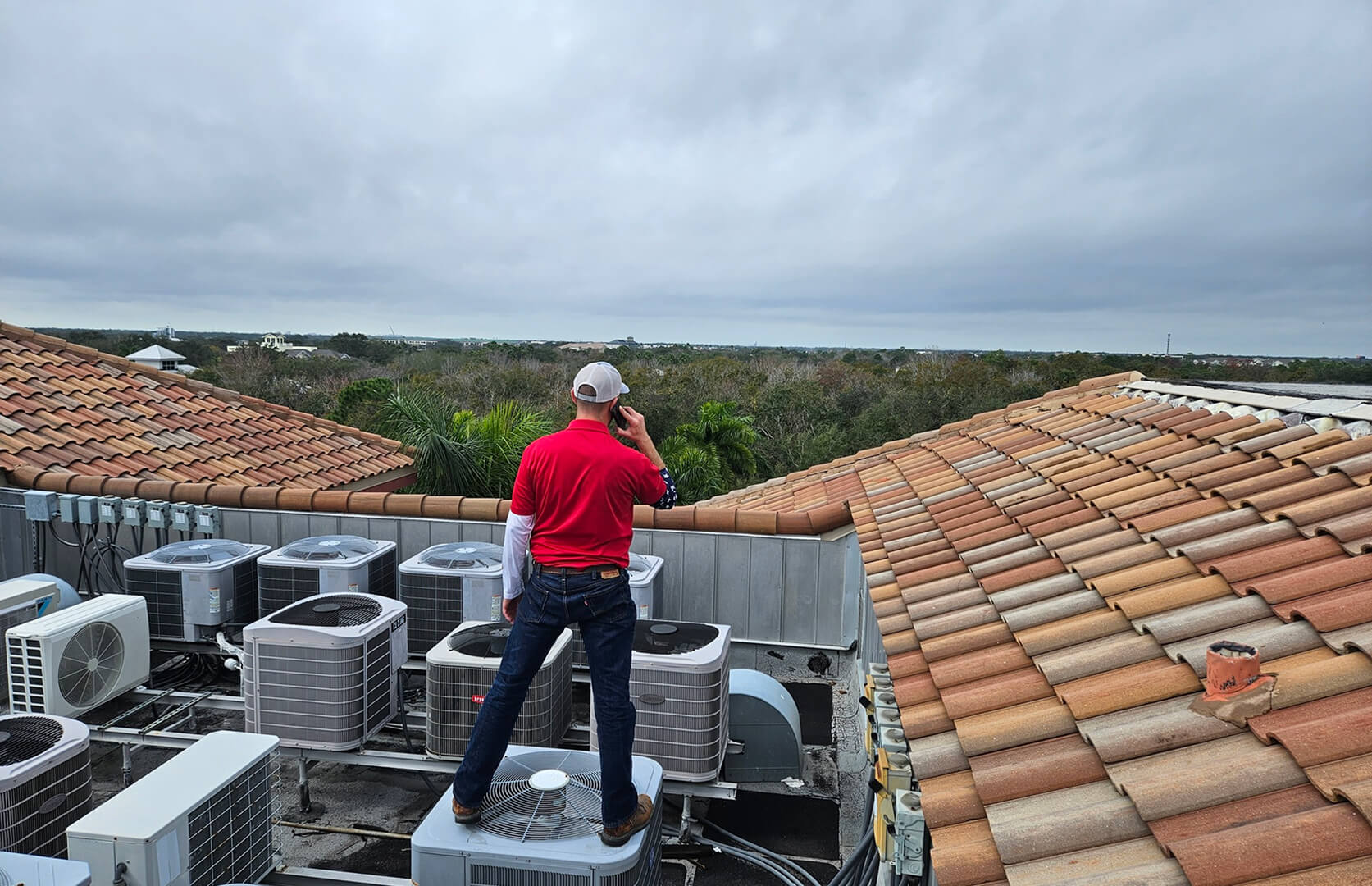 commercial roof inspection