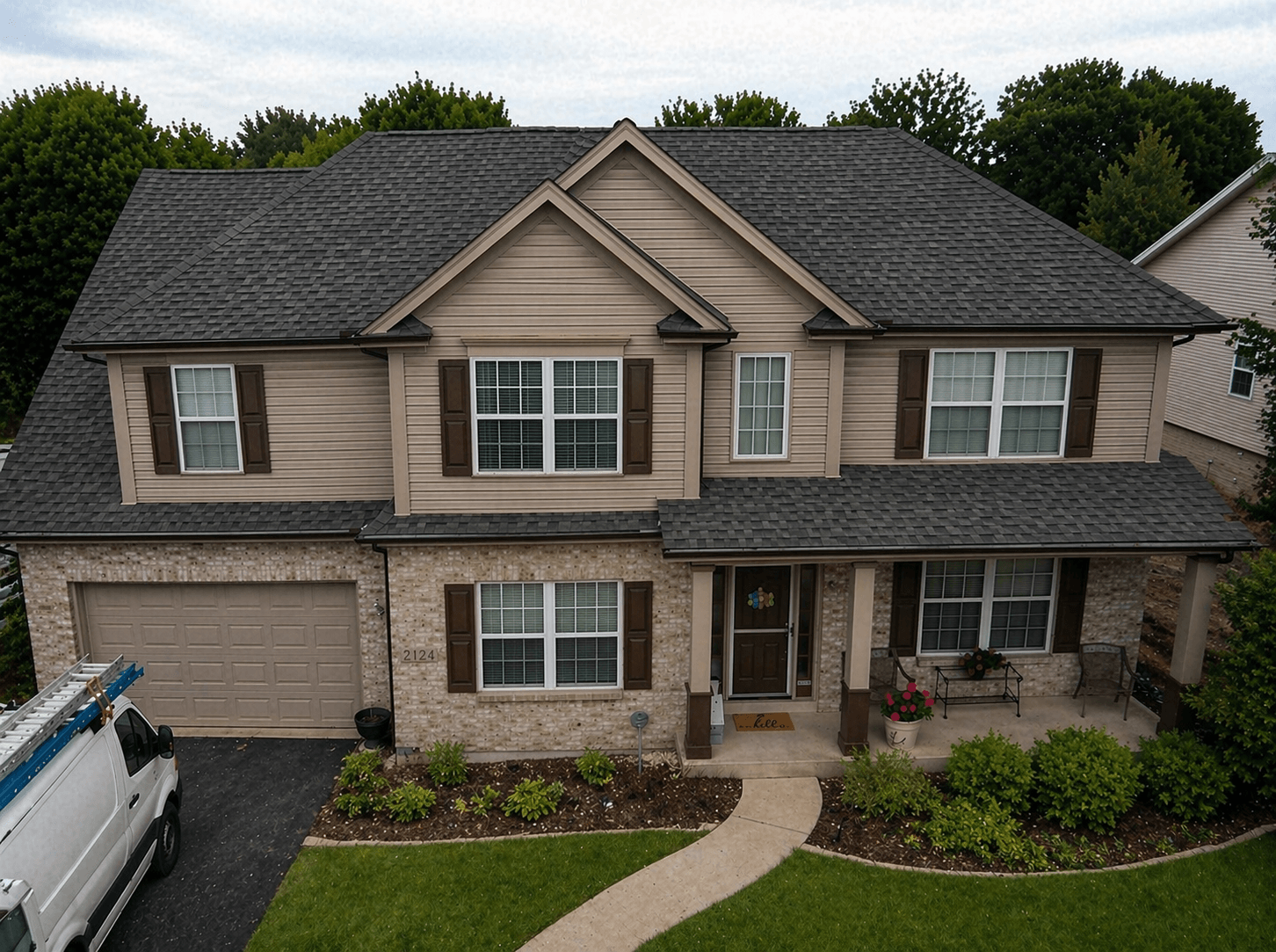 Residential shingle reroof